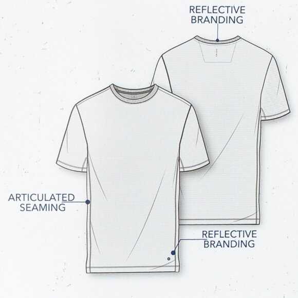 SOYBU  2-PACK  ACTIVE T-SHIRTS  COOLING  4-WAY STRET - Picture 3 of 6